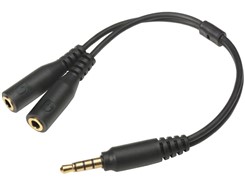 Hertz y-splitter  3,5 mini jack